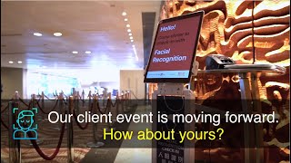 EventX Facial Recognition Checkin Solution at IES Event [upl. by Etaner258]