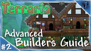 Terraria  Building Tutorial amp TipsTricks  Advanced Housing  Episode 2 [upl. by Arytahs398]