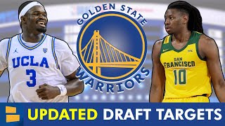 UPDATED Golden State Warriors 2nd Round NBA Draft Targets Ft Adem Bona amp Jonathan Mogbo [upl. by Renba]