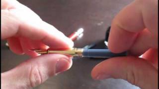 How to replace or insert ink in a fountain pen [upl. by Laeira954]