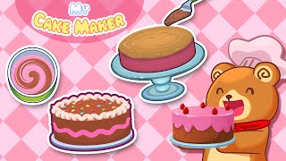 My Cake Maker  Food Making Game for iPhone and Android [upl. by Geesey]