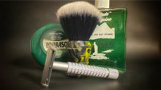 💈Chinese Safety Razor💈Proraso Shaving Soap💈Alcolado 🐧Glacial💈Shavemac Brush S [upl. by Demeyer]