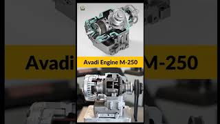 The 4stroke Avadi MA250 gas engine has been designed with the principle of minimalism [upl. by Maximilianus]