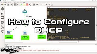 How to Configure DHCP on Cisco Router using GNS3  SYSNETTECH Solutions [upl. by Gavan]