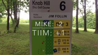 Knob Hill Disc Golf  Front 9 [upl. by Ainuj]