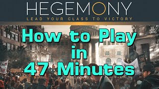 How to Play Hegemony Lead Your Class to Victory [upl. by Pasahow]