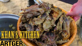 KHORKHOG  Mongolian Springtime Stone Powered Meat Feast  Khans Kitchen [upl. by Loria]