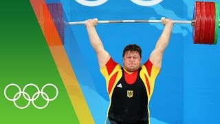 Matthias Steiner wins an emotional gold at Beijing 2008  Epic Olympic Moments [upl. by Rowney633]