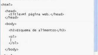 Curso HTML 02  Listas [upl. by Annua13]