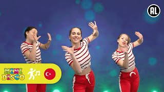 HOKEY COKEY  Çocuk Şarkıları  Dansı Öğren  Türkçe Versiyon  Minidisco [upl. by Piggy]