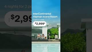 Welcome to Australias most iconic private island resort the InterContinental Hayman Island 👌 [upl. by Chladek]