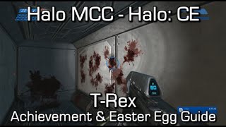 Halo MCC Halo CEA  TRex Achievement amp Easter Egg Guide [upl. by Adnat126]