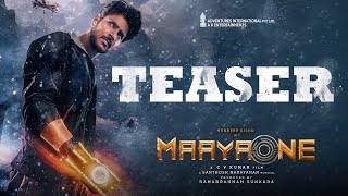 MaayaOne Teaser  Sundeep Kishn  CV Kumar  Santhosh Narayanan  Anil Sunkara  AK Entertainments [upl. by Nowell]