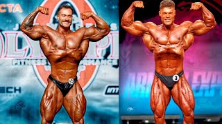 Cbum Olympia Champ VS Wesley Vissers Arnold Classic Champ Classic Physique Comparison [upl. by Zetes]