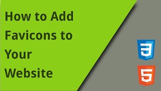 Adding Favicons to Websites [upl. by Arrait]