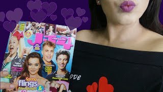 ASMR Magazine Page Turning  Flipping Through Soft Spoken [upl. by Onfre]