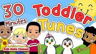 Toddler Tunes  30 Minutes of Music for Little Ones  Jack Hartmann [upl. by Bilat943]