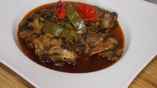 Recette Congolaise Queue de boeufMikila ya Ngombe avec Epinard Tres bon [upl. by Ical648]