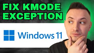 How To Fix Kmode Exception Not Handled Windows 11 2024  QUICK AND EASY [upl. by Calen564]