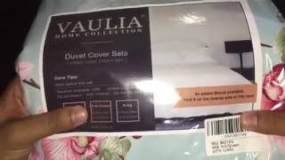 Vaulia Duvet Cover Sets Floral Pattern DesignCustomer Review [upl. by Geminian]