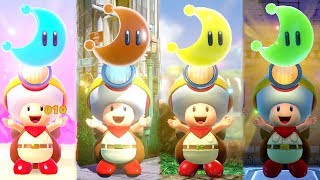 Captain Toad Treasure Tracker  Super Mario Odyssey Levels Bonus [upl. by Carie39]