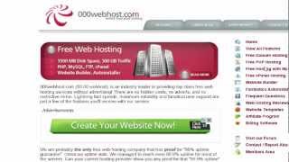 000webhost Tutorial How to set up your account and domain [upl. by Adnawed387]