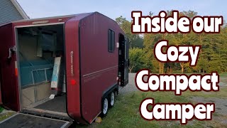 Take a look inside a Microlite Vymeron Our Cozy Camper Part 2 [upl. by Novick]