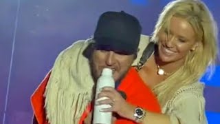 Luke Bryans Wife Tests Out Her Singing Skills On Stage During Crash My Playa Festival [upl. by Itagaki413]