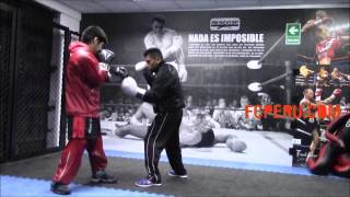 Clases de Boxeo avanzadas 🥊 Escuela de combate dirigida  Parte 2 [upl. by Nart]