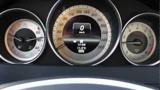 2012 Mercedes C 200 Limousine 184 HP 0100 kmh Acceleration [upl. by Inamik]