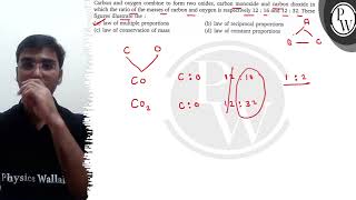 Carbon and oxygen combine to form two oxides carbon monoxide and carbon dioxide in which the [upl. by Llevart841]