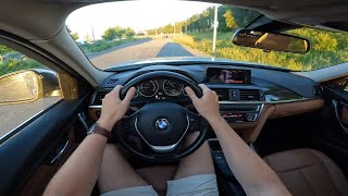 BMW F30 320D 135KW 2013 POV DriveReview [upl. by Yenmor]