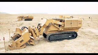 Mechanical Mine Clearing Vehicle  MEMATT [upl. by Relyc53]