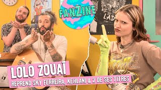 Fanzine  Lolo Zouaï reprend Sky Ferreira Kehlani et 2 de ses titres avec Waxx amp CCole [upl. by Atnicaj]