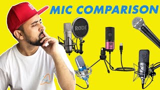 Best Vocal Microphone Comparison  Bm800  Maono  Fifine  Shure Sm58  Rode NT1 A Condensor [upl. by Cai]