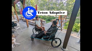 Teton Adaptive Paragliding  Mt HandCycling [upl. by Nele]