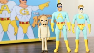 Ambiguously Gay Duo amp Big Head SDCC 2014 exclusive action figures tin tote review [upl. by Viridi]