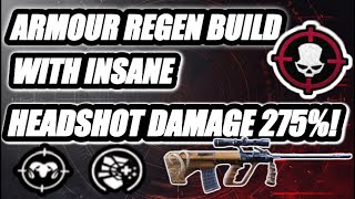 Division 2  Armour Regen Build With Big Horn 275 Headshot Damage [upl. by Eiltan198]