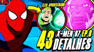 HOMEM ARANHA 43 DETALHES QUE VOCÊ PERDEU EM XMEN 97 EP 8 EASTER EGGS  REFERÊNCIAS  SEGREDOS [upl. by Bez]