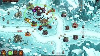 Kingdom Rush Vengeance Stage 7 Northerners Outpost Heroic Challenge [upl. by Iman]