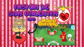 COMO HACER la MISIÓN de SAN VALENTÍN 💘 en Mundo Gaturro 2021 [upl. by Thorwald]