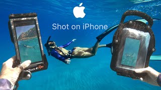 Searching for the BEST Underwater iPhone Case Product Review [upl. by Enived]