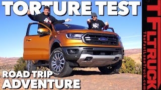 1100 Miles On and OffRoad  Can The New 2019 Ford Ranger Do it All [upl. by Lewes554]