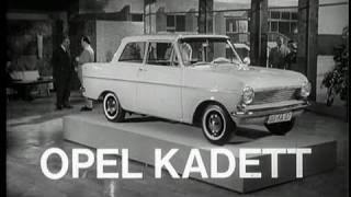 Historische Autowerbung Opel Kadett [upl. by Down]