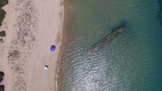 divari beach gialova messenia greece [upl. by Llenwahs]