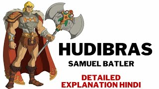 Hudibras by Samuel Butler Summary in Hindi  Hudibras Summary [upl. by Cedell]