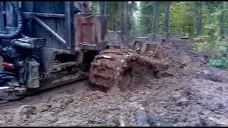 Valmet 8403 in mud [upl. by Fisch]