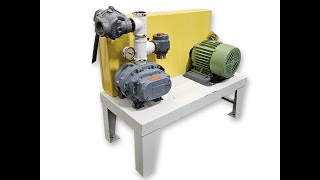 Used 5HP Gardner Denver Sutorbilt PD Blower Vacuum Package [upl. by Laeno]