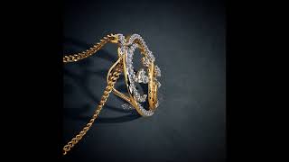 Diamond Pendant In 18Kt Yellow Gold [upl. by Linetta]