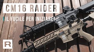 CM16 Raider  GampG Armament • Il Fucile per iniziare Softair [upl. by Norrat]